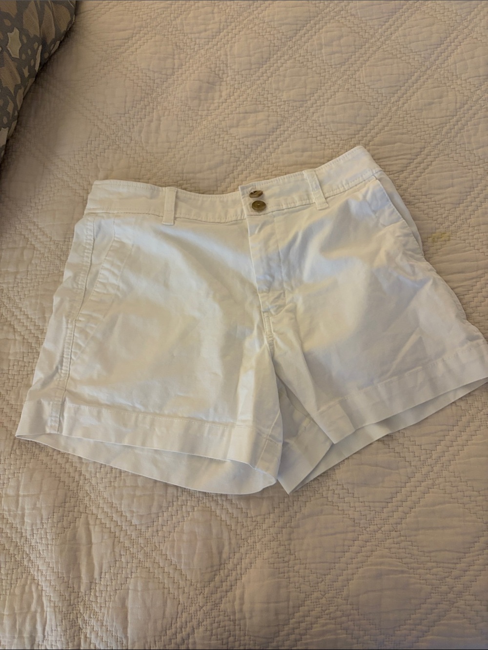 a new day White Tailored Cotton Blend Bermuda Shorts